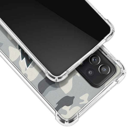 NFL Philadelphia Eagles Camo Galaxy A52 5G Clear Case